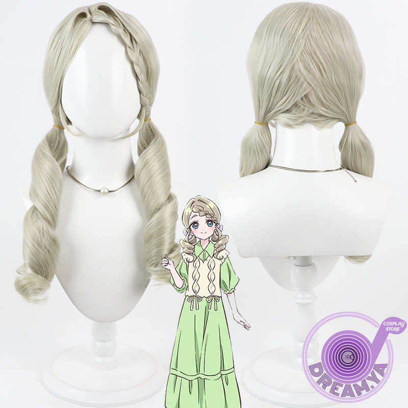Synthetic Wigs - Kurusu Eriza Cosplay Peruk Açık Yeşil