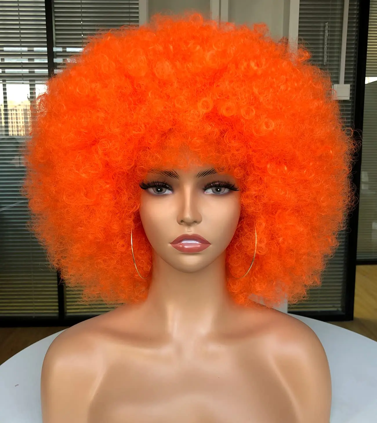 Synthetic Braided Wigs For Black Women - Siyah kadınlar için Afro peruk sapıkça