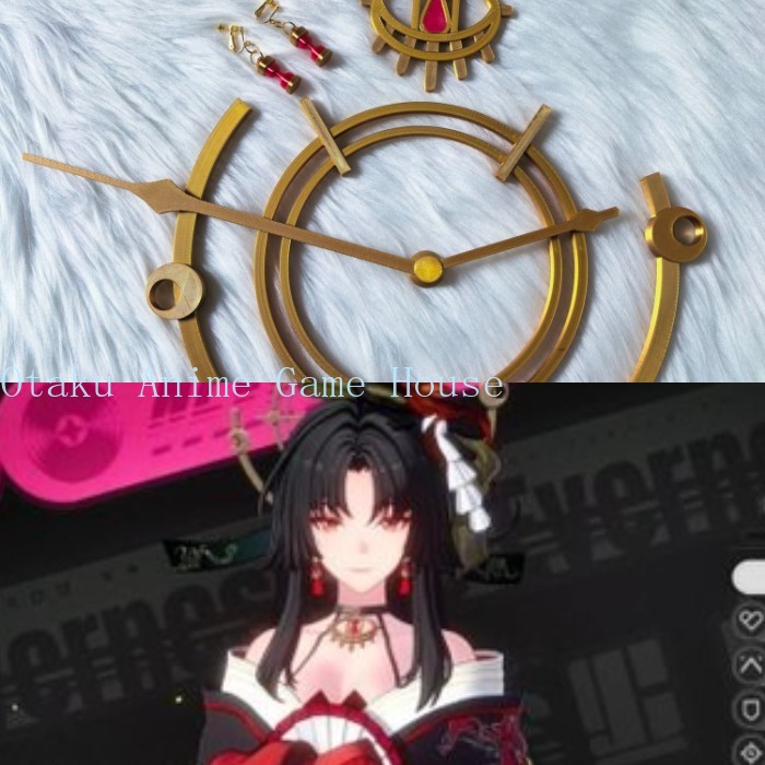 Hair Clips - Neverness To Everness Hotori 3D Baskılı