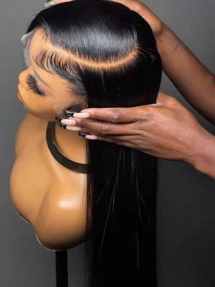 Glueless Wear And Go Human Hair Wig - Tak ve Git 5x5 Düz Yapıştırıcısız
