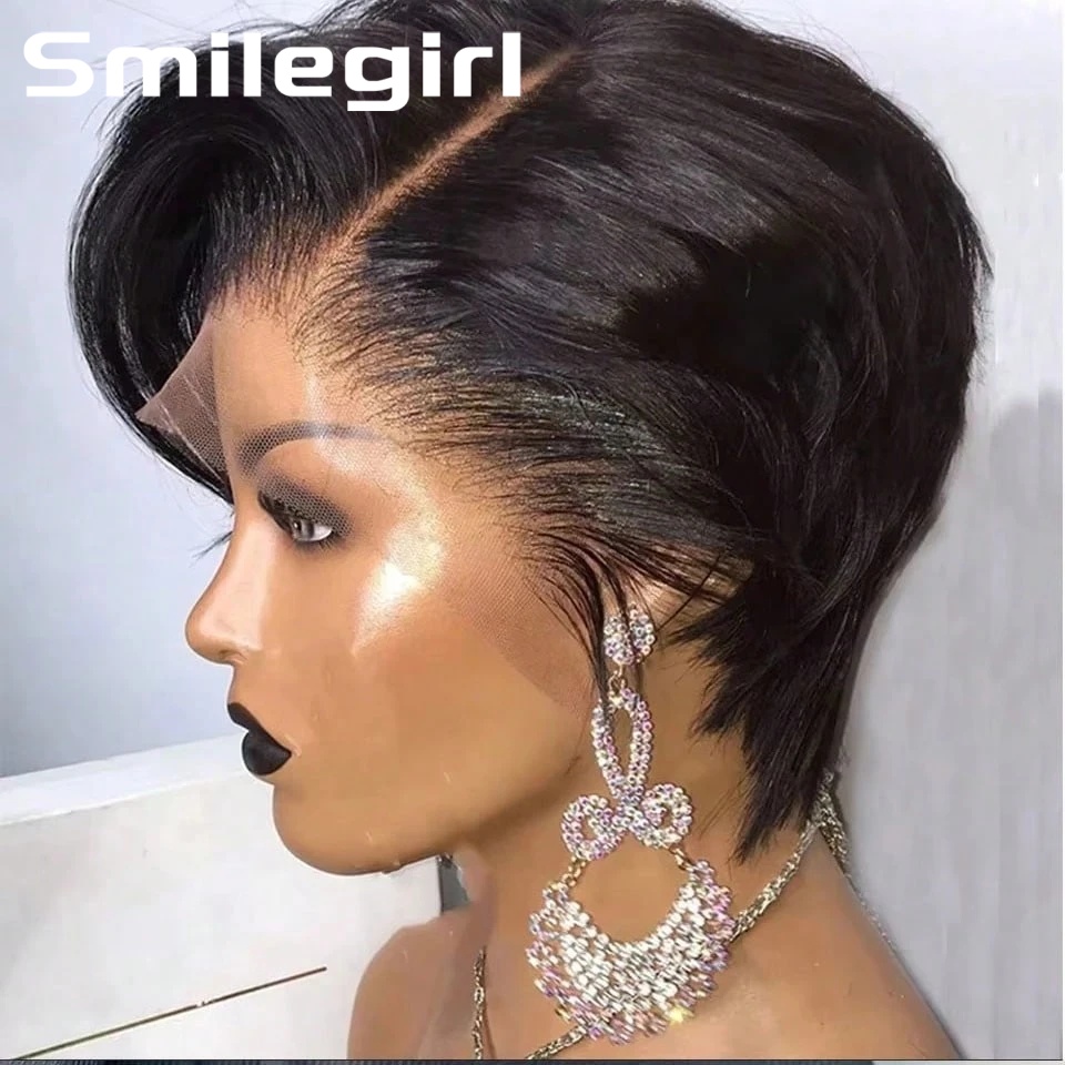 Short Pixie Cut Wig Human Hair Cheap - Kısa Ucuz Toptan Pixie Kesim Peruk