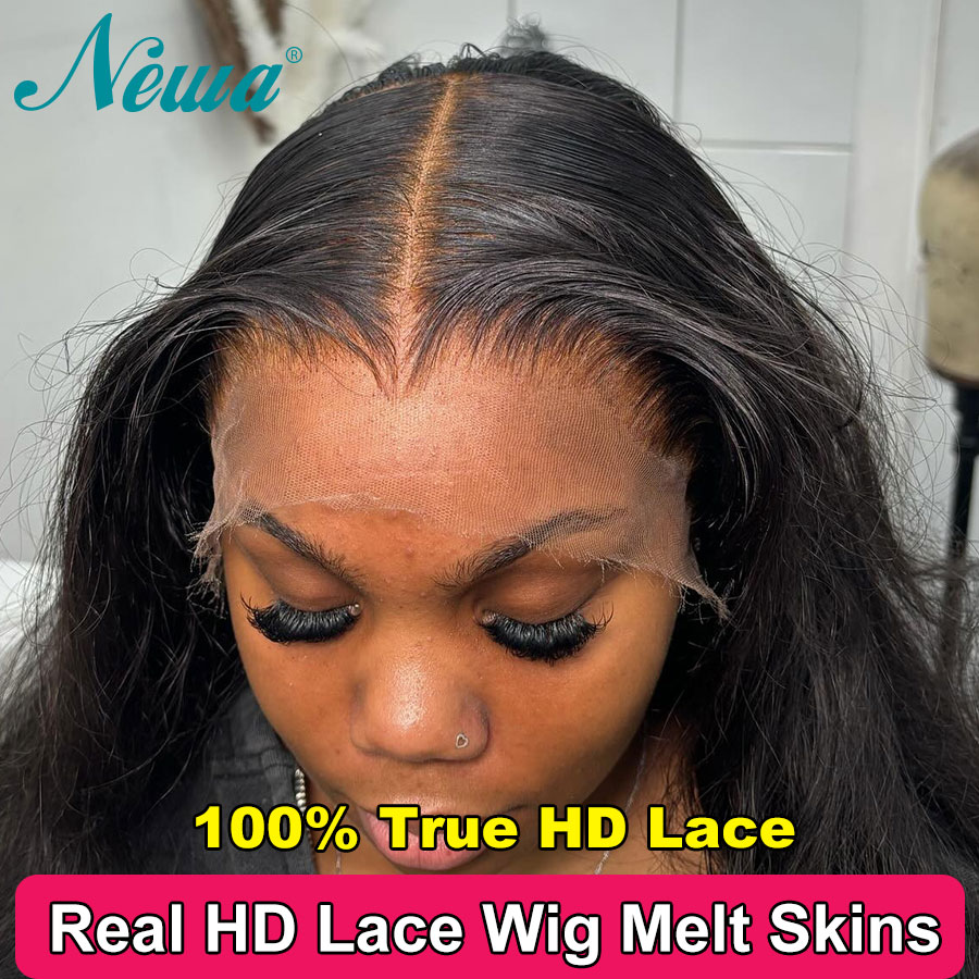 Hd Lace Frontal Wig Human Hair Pre Plucked - Ultra gömme 13x6 HD dantel ön