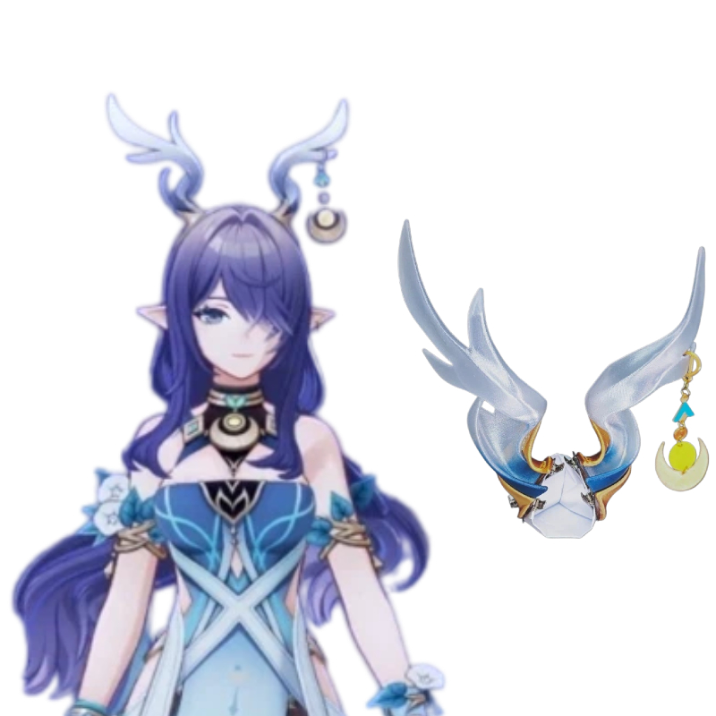 Hair Clips - Genshin Impact Lauma Cosplay Kostüm Aksesuarları