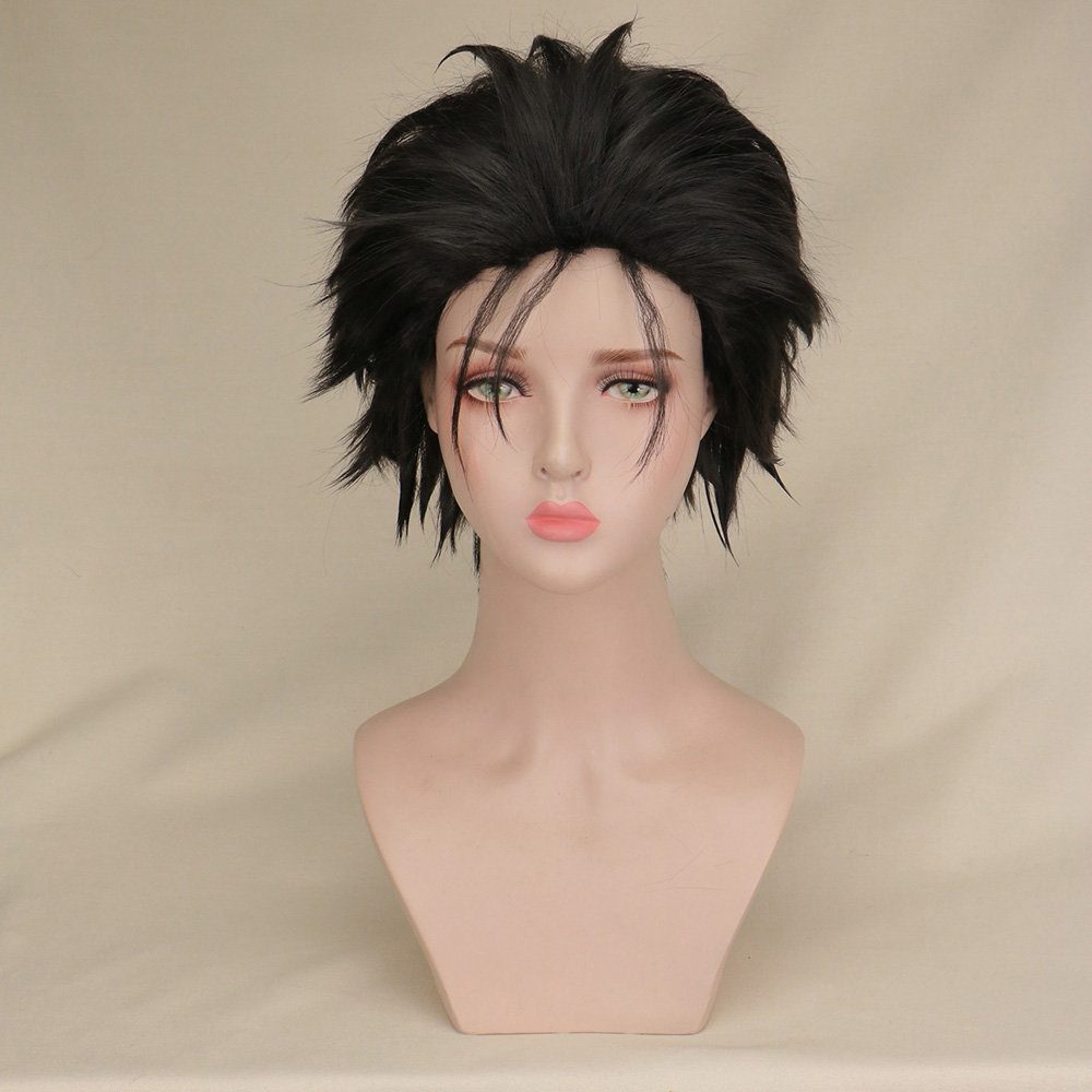 Synthetic Braided Wigs For Black Women - Anime Hiromi Higuruma Cosplay Peruk Siyah