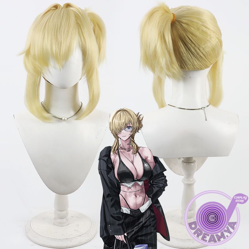 Grave Cosplay Peruk Nikke Zafe - Synthetic Wigs incelemesi ve fiyatı