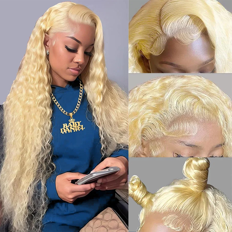220% Yoğunluk 613 Sarı 13x6 13 - Lace Front Wigs incelemesi ve fiyatı