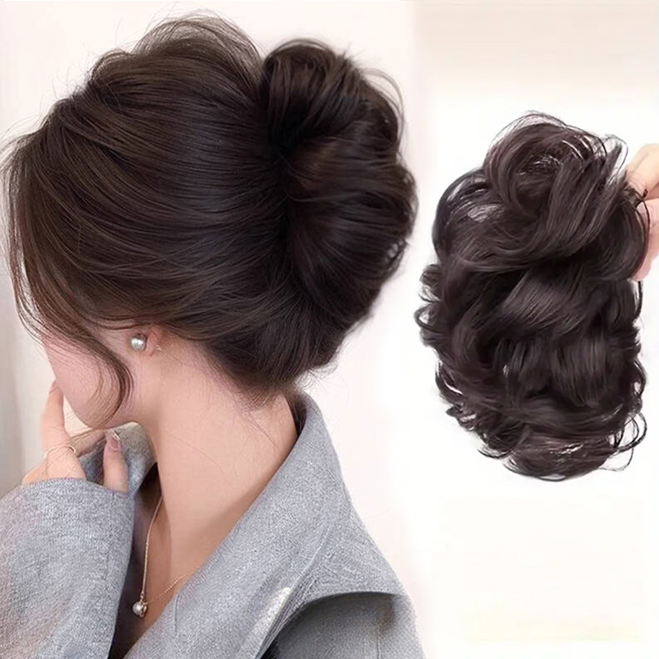 Sentetik Dağınık Topuz Saç Par - Claw Clip Messy Bun Hair Piece incelemesi ve fiyatı
