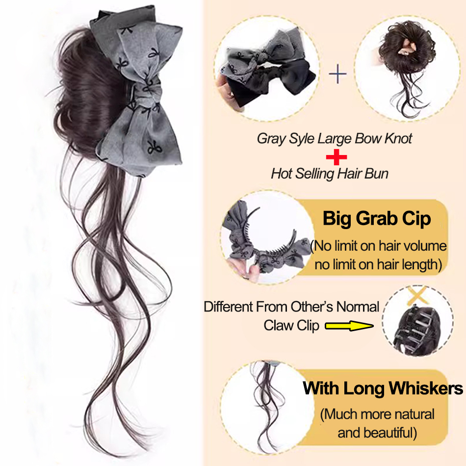 Sentetik Saç Topuz Saç Uzatma  - Claw Clip Messy Bun Hair Piece incelemesi ve fiyatı