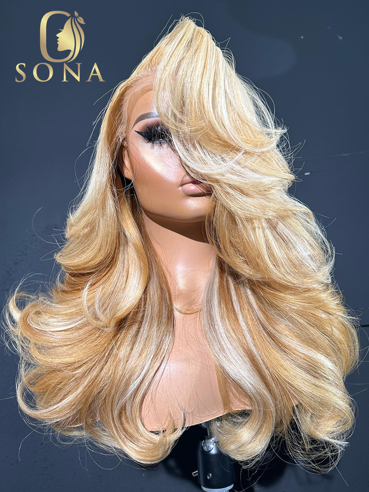 613 #   27 #   HD Dantel Ön Pe - 613 Blonde Body Wave Lace Front Wig incelemesi ve fiyatı
