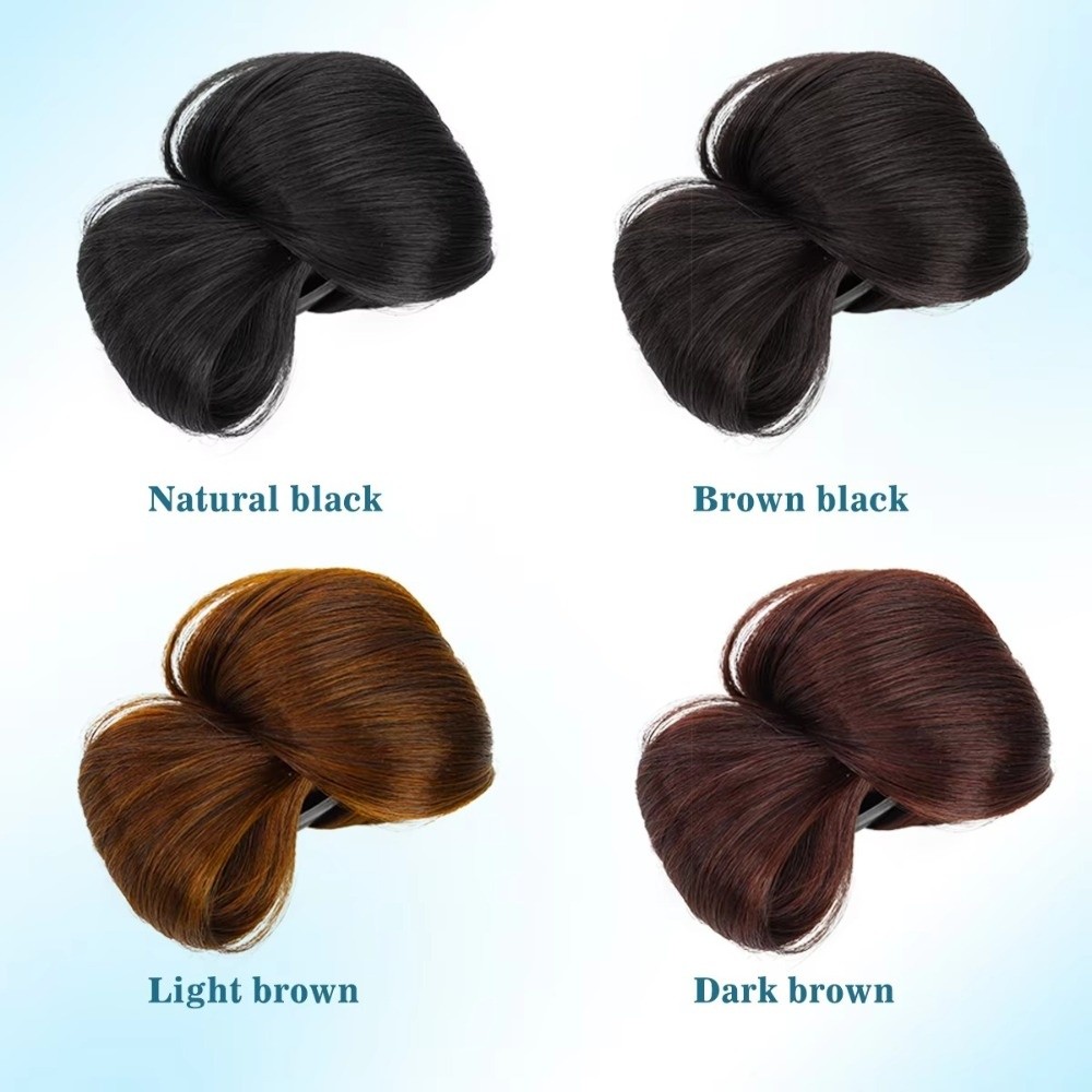 Doğal Sentetik Saç Topuz Peruk - Claw Clip Messy Bun Hair Piece incelemesi ve fiyatı