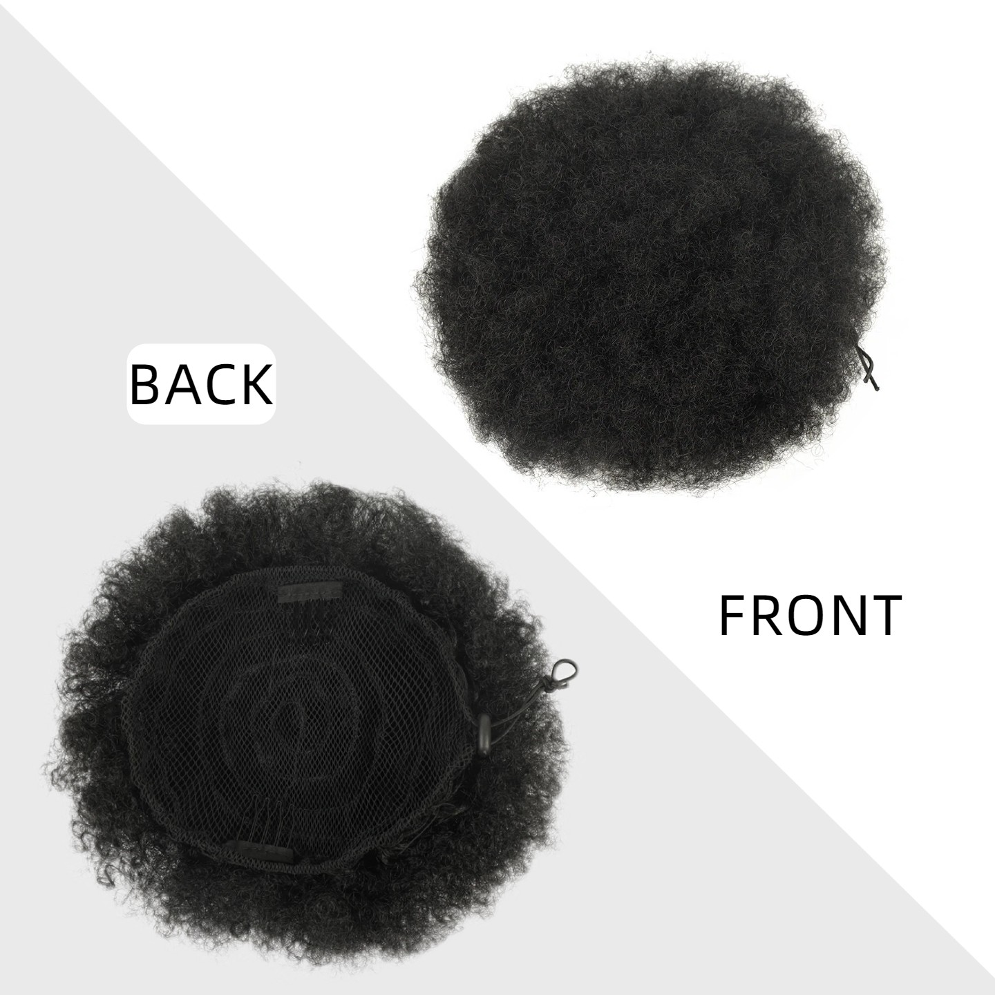 Afro Puff İpli At Kuyruğu Uzat - Drawstring Afro Curly Puff Ponytail incelemesi ve fiyatı