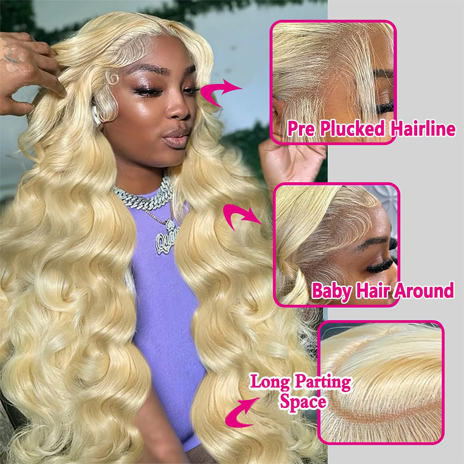 13x6 HD Dantel Ön Peruk 613 İn - 613 Blonde Body Wave Lace Front Wig incelemesi ve fiyatı