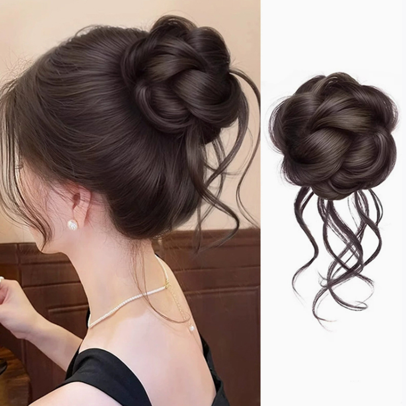 Yeni Sentetik Saç Topuzu Chign - Claw Clip Messy Bun Hair Piece incelemesi ve fiyatı