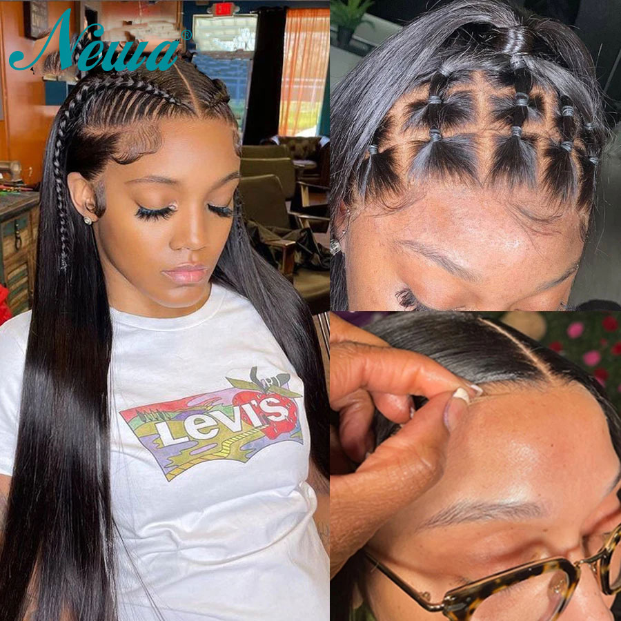 Ultra gömme 13x6 HD dantel ön  - Hd Lace Frontal Wig Human Hair Pre Plucked incelemesi ve fiyatı
