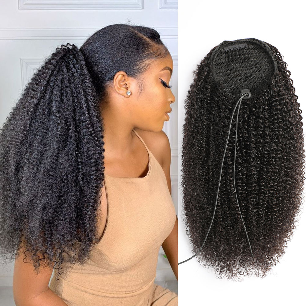 Atkuyruğu Afro Kıvırcık Saç Po - Seamless Clip In Hair Extensions Human Hair incelemesi ve fiyatı