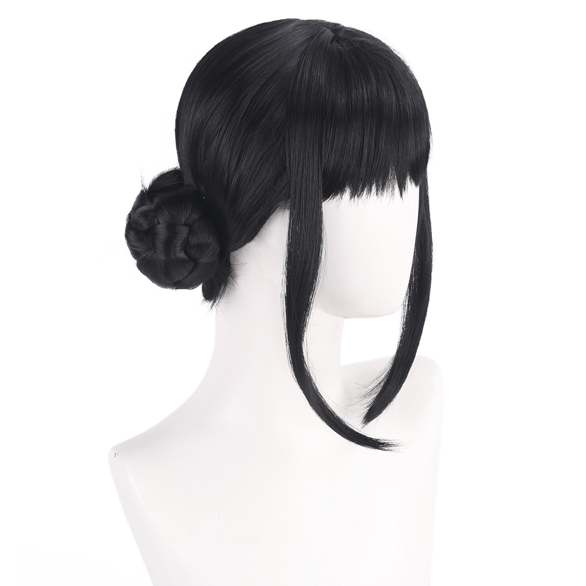 Zoey Cosplay Peruk 33 cm Siyah - Synthetic Braided Wigs For Black Women incelemesi ve fiyatı
