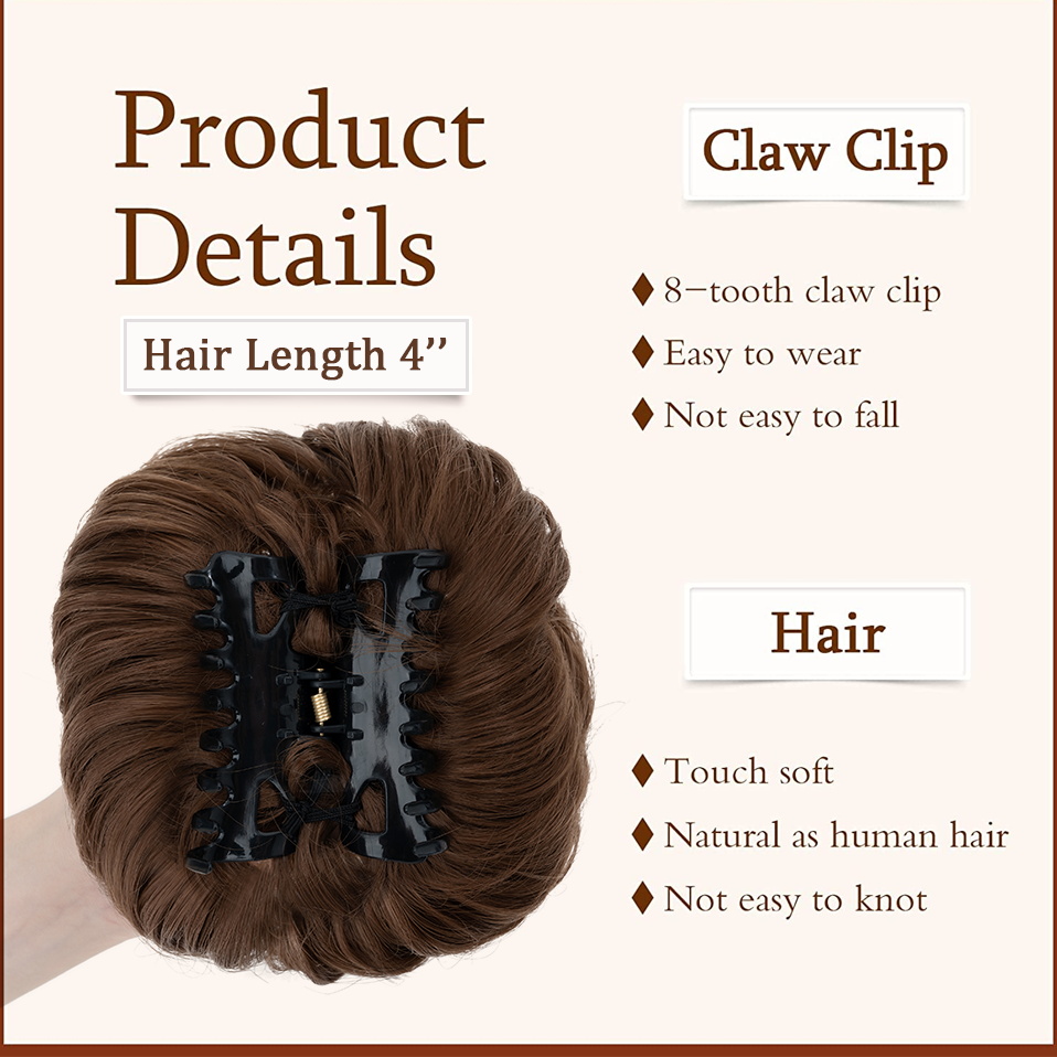 Benehair Dağınık Saç Topuz Sen - Claw Clip Messy Bun Hair Piece incelemesi ve fiyatı