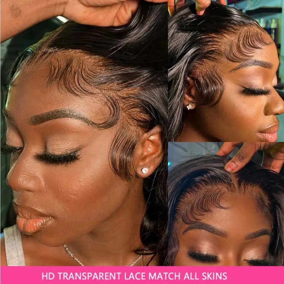 360 Tam Dantel Peruk Gerçek Sa - Hd Lace Frontal Wig Human Hair Pre Plucked incelemesi ve fiyatı