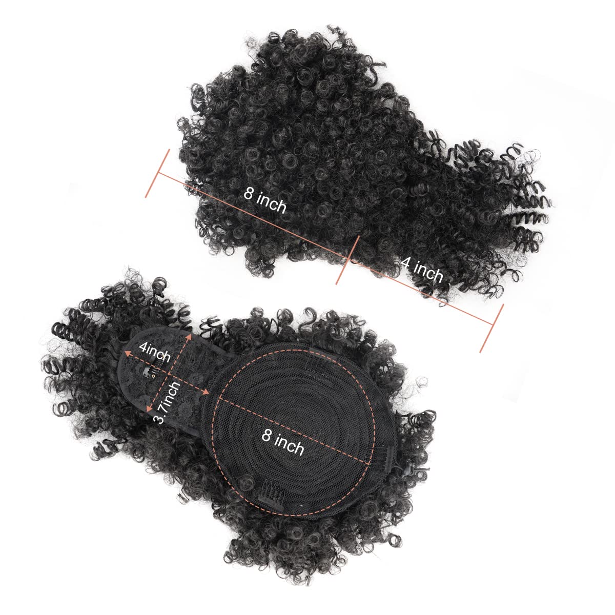 Afro puf sentetik İpli at kuyr - Drawstring Afro Curly Puff Ponytail incelemesi ve fiyatı