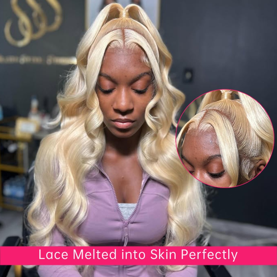 613 Renkli Dalgalı İnsan Saçı  - 613 Blonde Body Wave Lace Front Wig incelemesi ve fiyatı