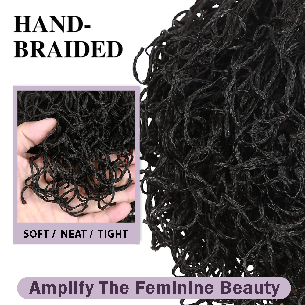 Siyah Kadınlar için Çift Tam D - Synthetic Braided Wigs For Black Women incelemesi ve fiyatı