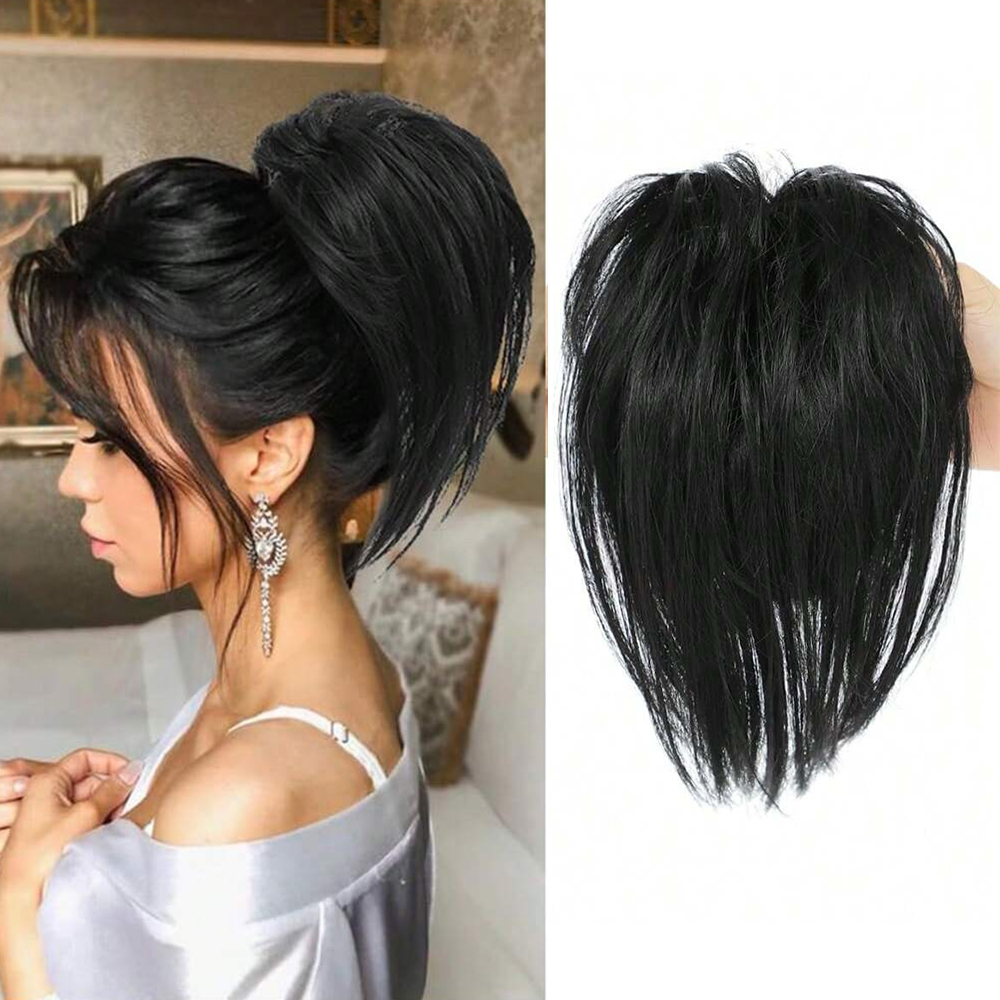 Sentetik Dağınık Düz At Kuyruğ - Claw Clip Messy Bun Hair Piece incelemesi ve fiyatı