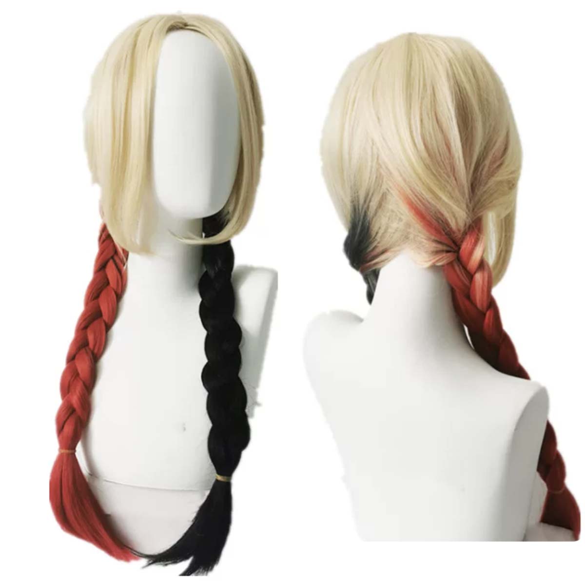 Kadınlar için Quinn Cosplay Pe - Synthetic Braided Wigs For Black Women incelemesi ve fiyatı