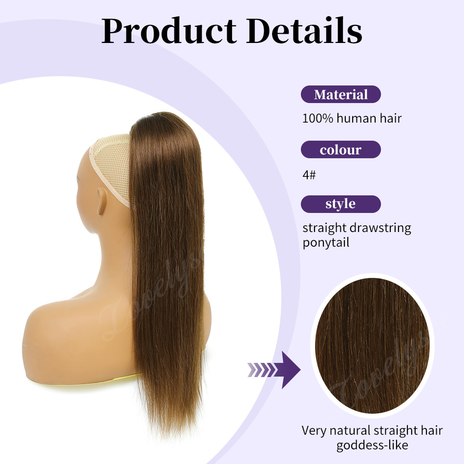 14-18 inç Kısa İpli At Kuyruğu - Seamless Clip In Hair Extensions Human Hair incelemesi ve fiyatı