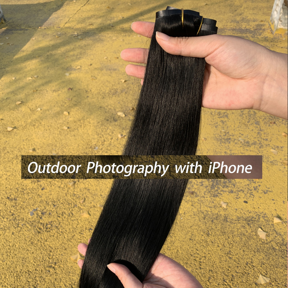 Dikişsiz Klipsli Saç Ekleri Ge - Seamless Clip In Hair Extensions Human Hair incelemesi ve fiyatı
