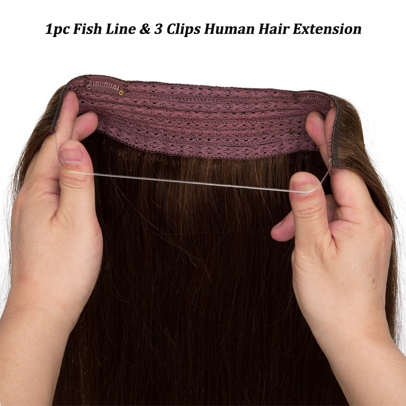 Düz olta İnsan Saç Uzantıları  - Seamless Clip In Hair Extensions Human Hair incelemesi ve fiyatı