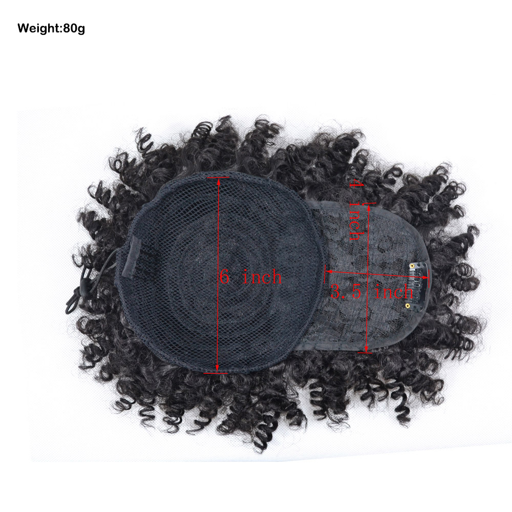 Siyah Kadınlar için Klipsli Se - Drawstring Afro Curly Puff Ponytail incelemesi ve fiyatı
