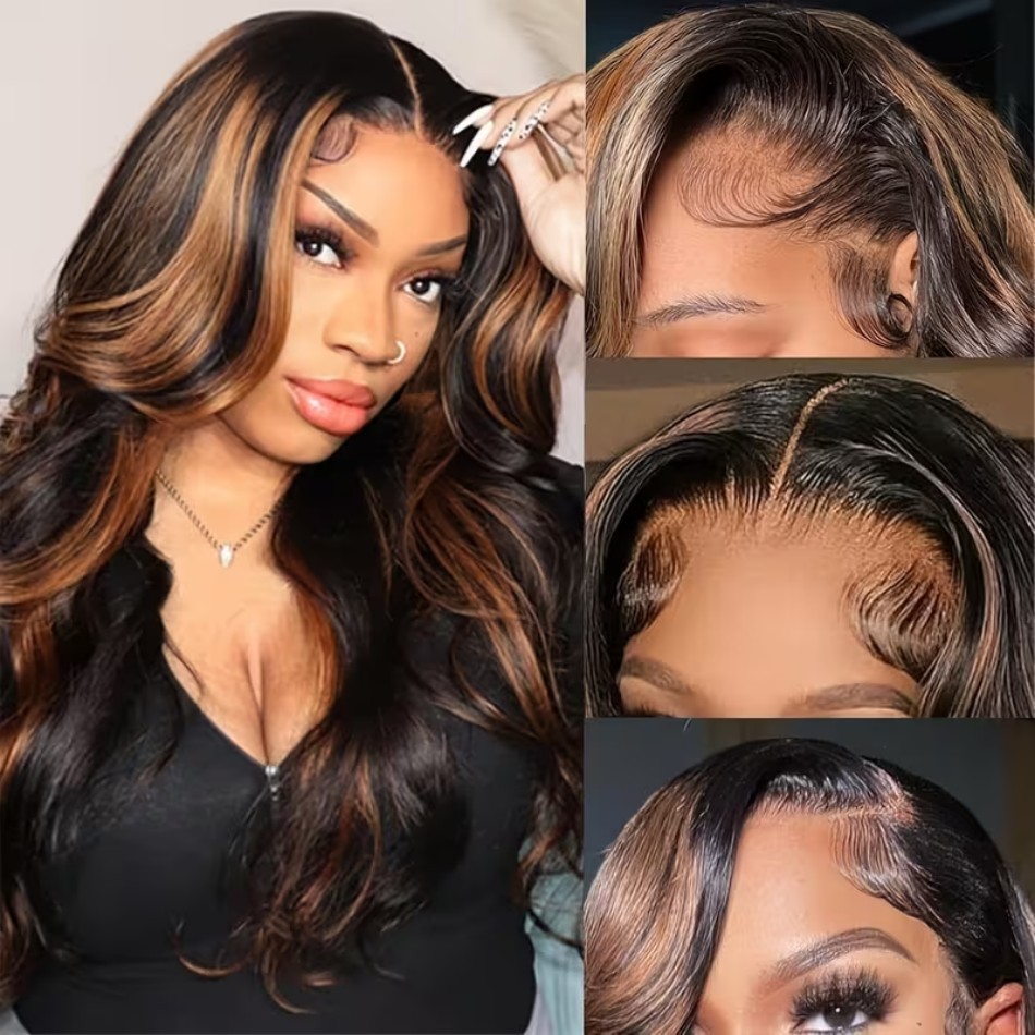 Vücut Dalgası Dantel Ön Peruk, - Lace Front Wigs incelemesi ve fiyatı