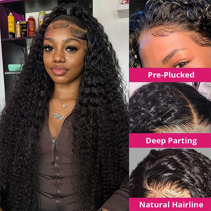 Derin Dalgalı İnsan Saçı Peruk - Lace Front Wigs incelemesi ve fiyatı