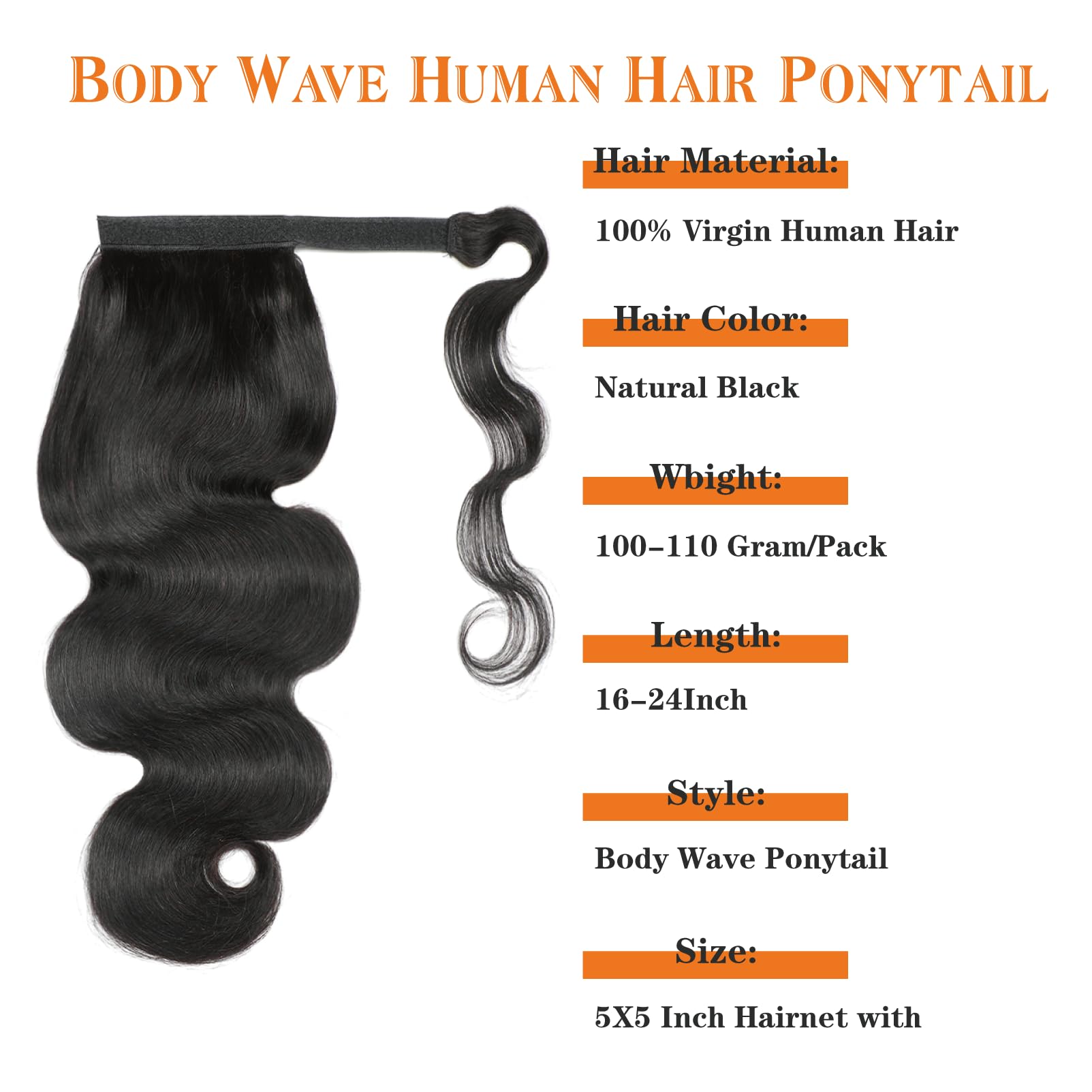 Vücut Dalgası At Kuyruğu Posti - Seamless Clip In Hair Extensions Human Hair incelemesi ve fiyatı