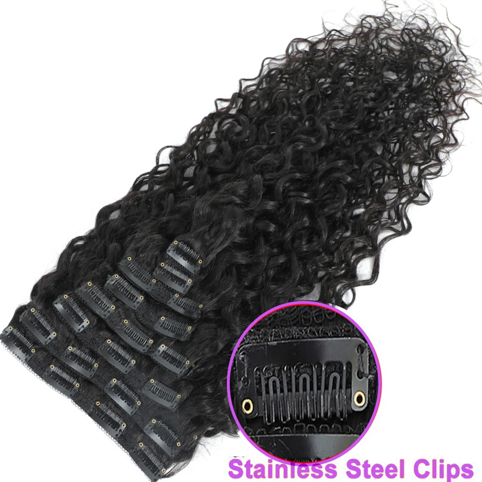 Su Dalgası Klipsli Saç Ekleri  - Seamless Clip In Hair Extensions Human Hair incelemesi ve fiyatı