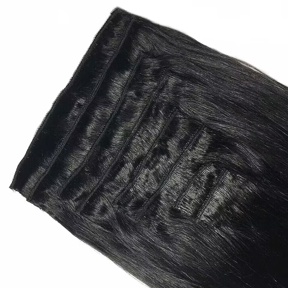 Klipsli Saç Ekleri Düz Gerçek  - Seamless Clip In Hair Extensions Human Hair incelemesi ve fiyatı